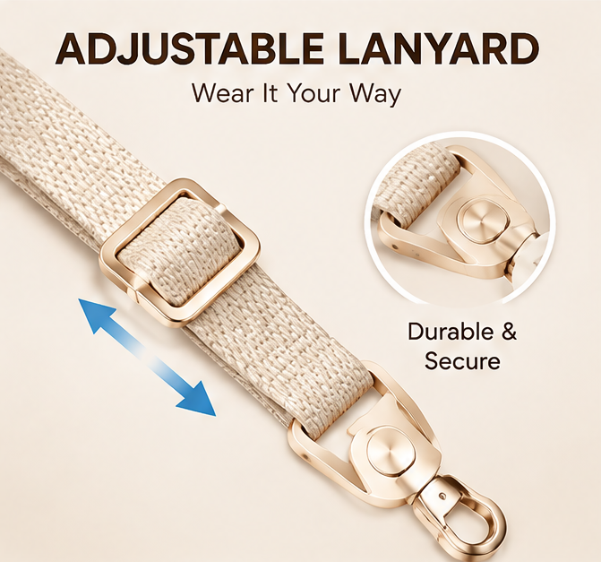 📱 VEYRASY® Ultra-Light 150g Hands-Free Wearable Neck Fan
