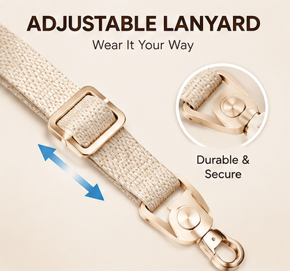 📱 VEYRASY® Ultra-Light 150g Hands-Free Wearable Neck Fan