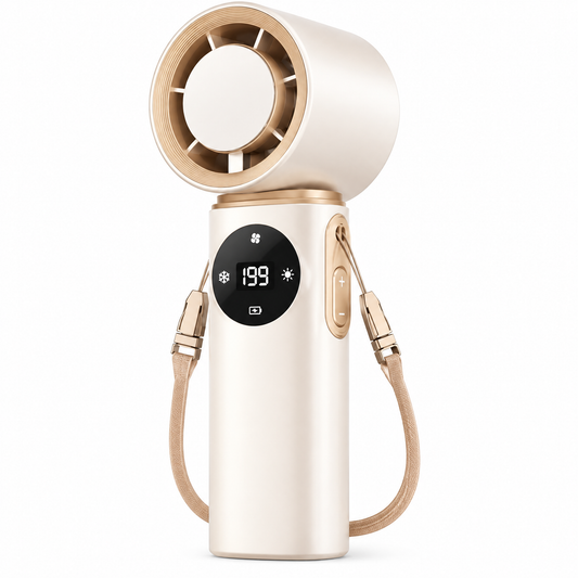 ⚡ VEYRASY® Handheld Turbo Cooling Fan