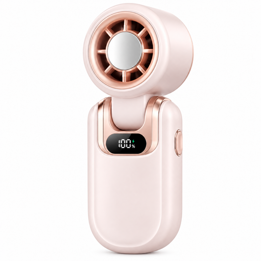 🌸 VEYRASY® Ultra-Light 120g Handheld Pocket Fan