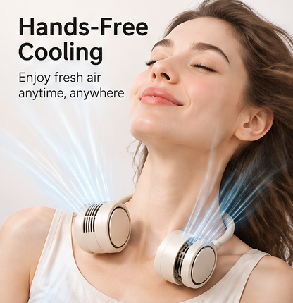 🧊 VEYRASY® Ultra-Lightweight 180g Wearable Neck Fan